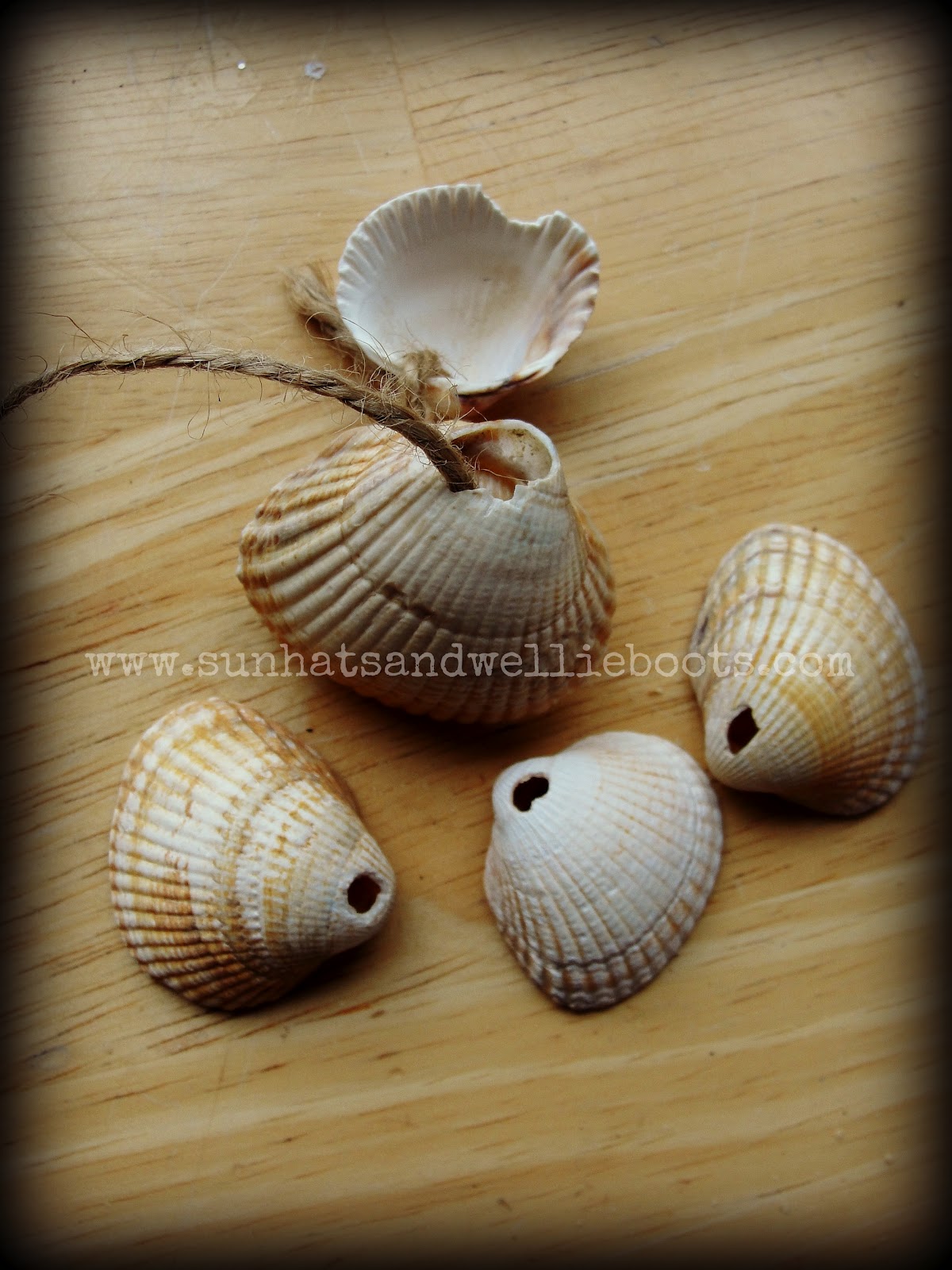 Sun Hats & Wellie Boots: Nature Wind Chimes Created With Shells