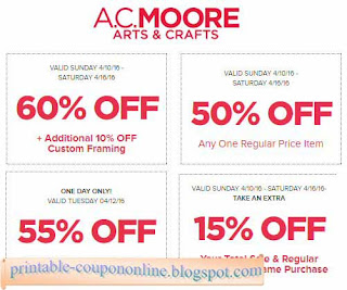 Free Printable Ac Moore Coupons