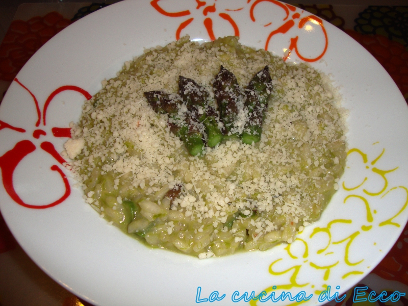 Risotto alla crema di asparagi