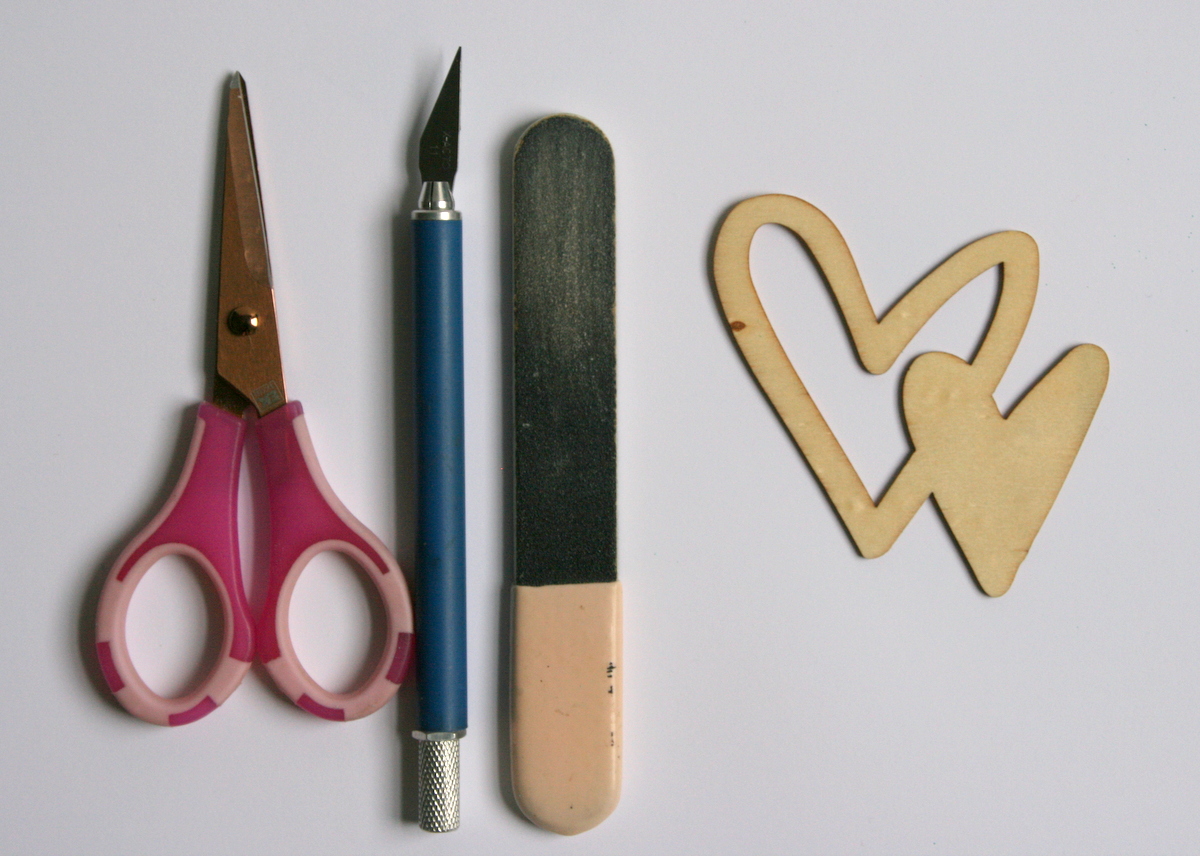 My Creative Scrapbook How to Alter Wood Veneer Embellishments by