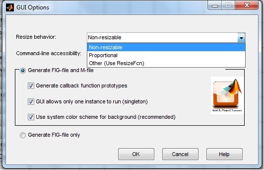 تنفيذ وبرمجة واجهات المستخدم الرسومية في الماتلاب Graphic User ...