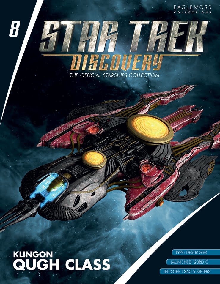 Eaglemoss Star Trek Klingon Chargh-Class Battleship ISSUE #33 deagostini