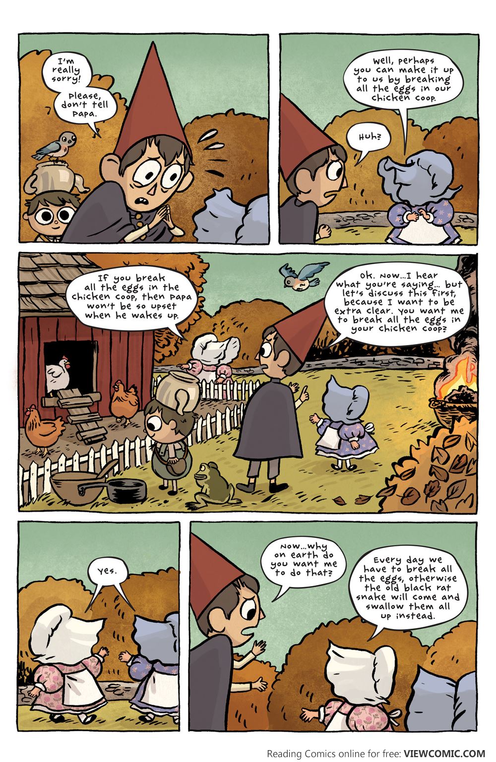 Over The Garden Wall 001 2015 Read Over The Garden Wall 001 2015