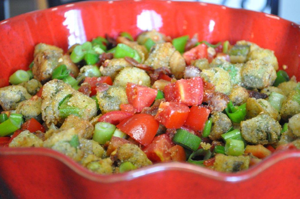 The Joy of Everyday Cooking Fried Okra Salad