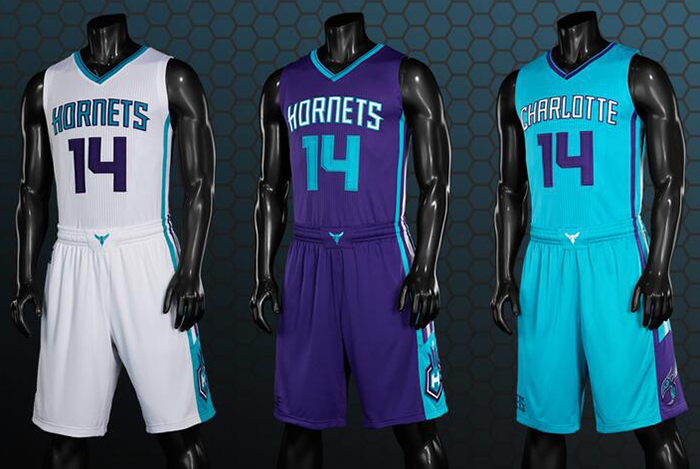 NBA 2K14 Official Charlotte Hornets Jerseys