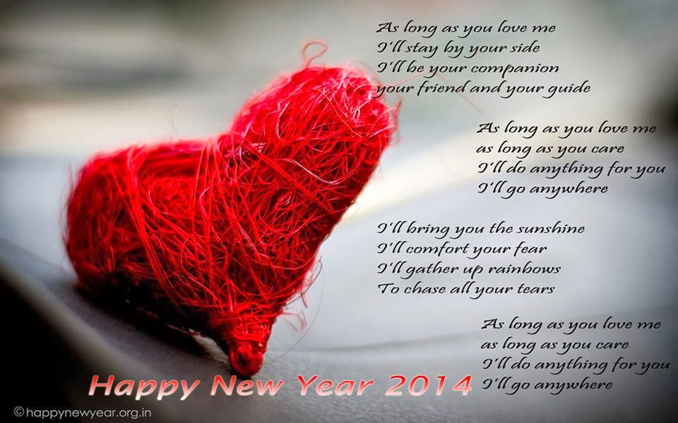 Happy New Year Card Sayings for New Year 2014 - Wish you Happy New Year