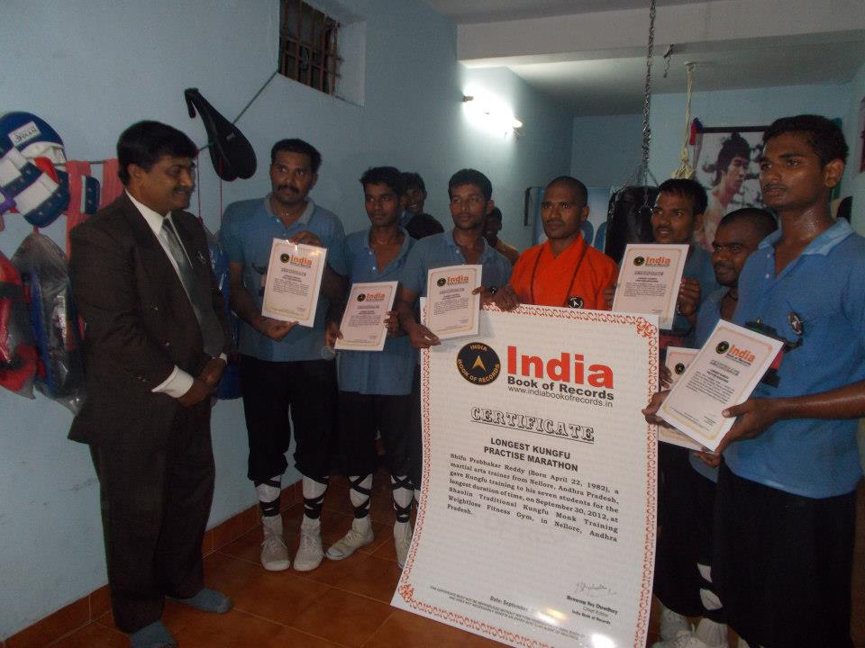 Indian KungFu Warrior Monk Training School of Master Prabhakar Reddy