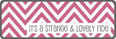 It's a Strange and Lovely Ride