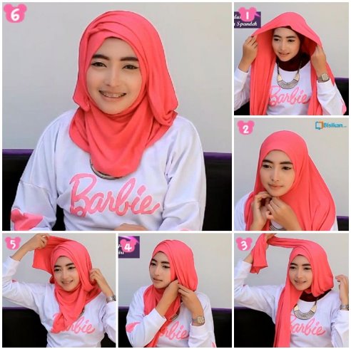 Tutorial Hijab Segiempat Wajah Bundar | 15 tutorial hijab segi empat untuk wajah bulat dan pipi Tutorial Hijab Segiempat Wajah Bundar | 15 tutorial hijab segi empat untuk wajah bulat dan pipi