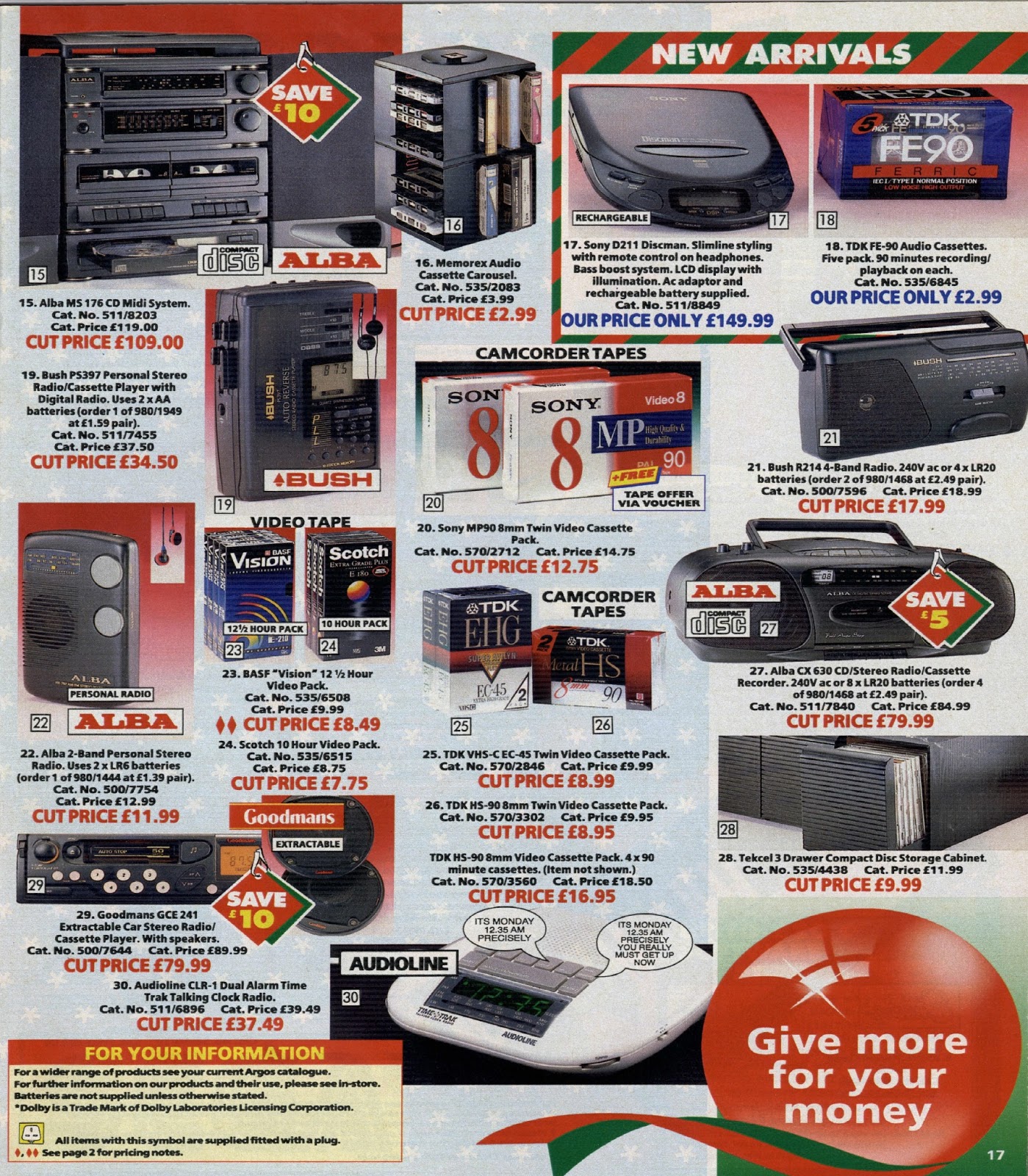 World of crap Pages from the 1993 Argos Christmas catalogue!