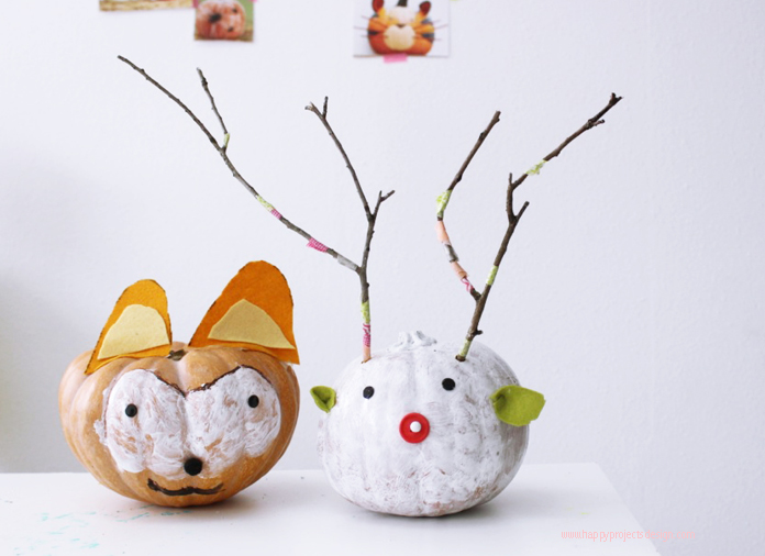 3 técnicas para decorar calabazas