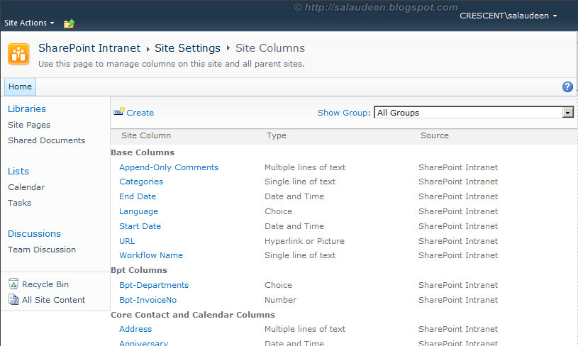 Build A Feature Based Solution To Deploy Site Columns In Sharepoint Sharepoint Diary