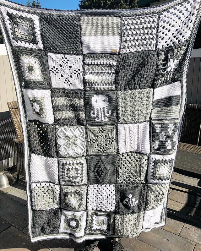 Odd Squad Square Blanket Crochet Project Odd Squad Square Blanket Crochet Project