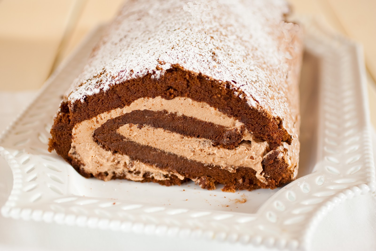 Tish Boyle Sweet Dreams: Chocolate Soufflé Roll with Cocoa Cream Filling