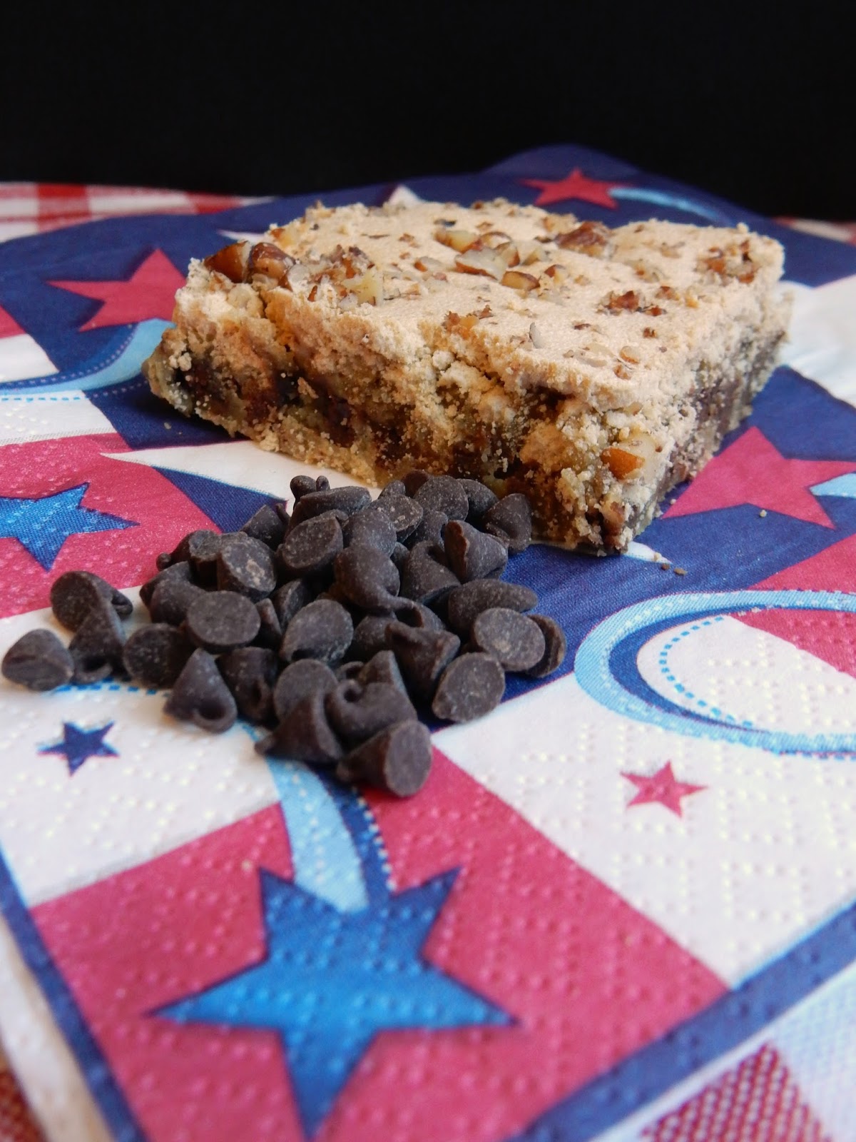 Kim's County Line MeringueTopped Chocolate Chip Bars