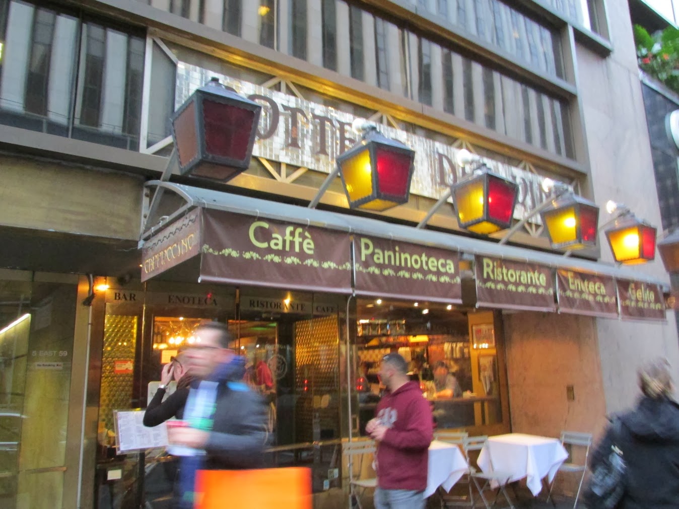 Midtown Blogger/Manhattan Valley Follies Bottega del Vino Midtown