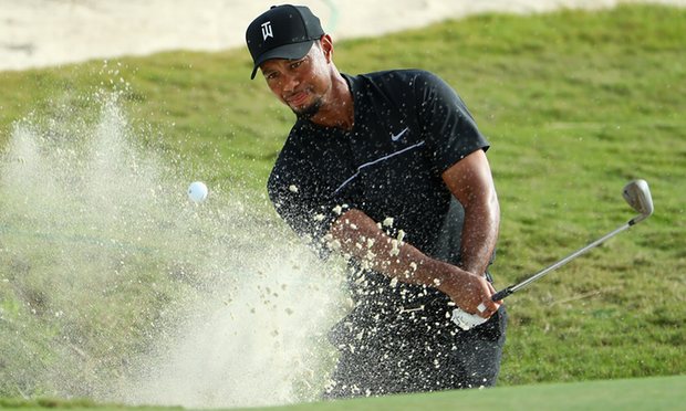 MAX SPORTS: GOLF: TIGER WOODS BACK IN ACTION AT WORLD HERO CHALLENGE