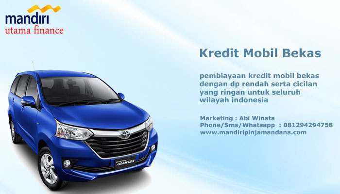 Kredit Mobil Bekas Mandiri Pinjaman Dana