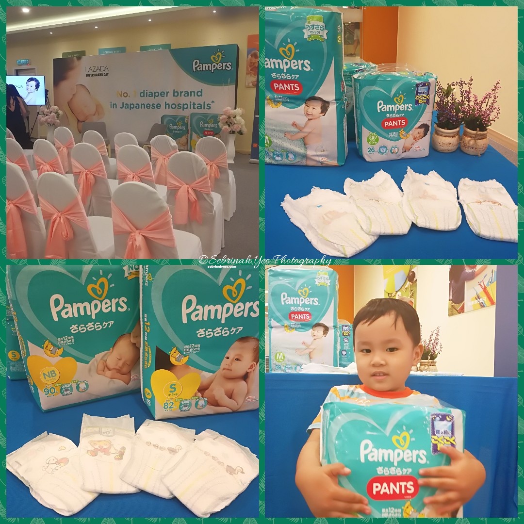 Pampers Making A Comeback on Lazada Malaysia - Sebrinah Yeo