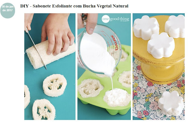 Que tal você mesma fazer seu sabonete esfoliante, usando fibra natural?
