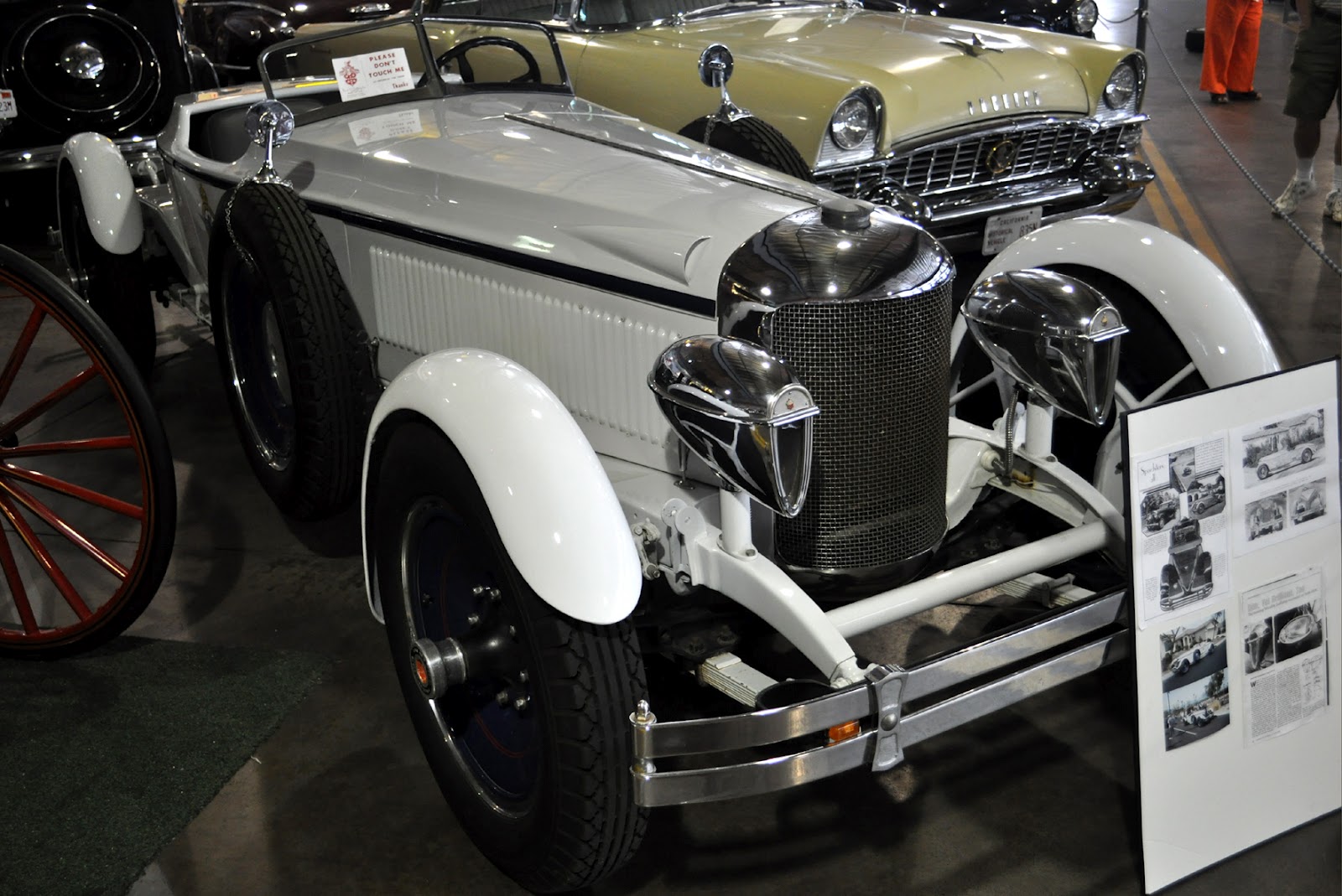 ELECTRIC CAR The Packard Speedster Runabout in the El Segundo