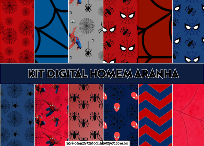 kit digital Homem aranha free