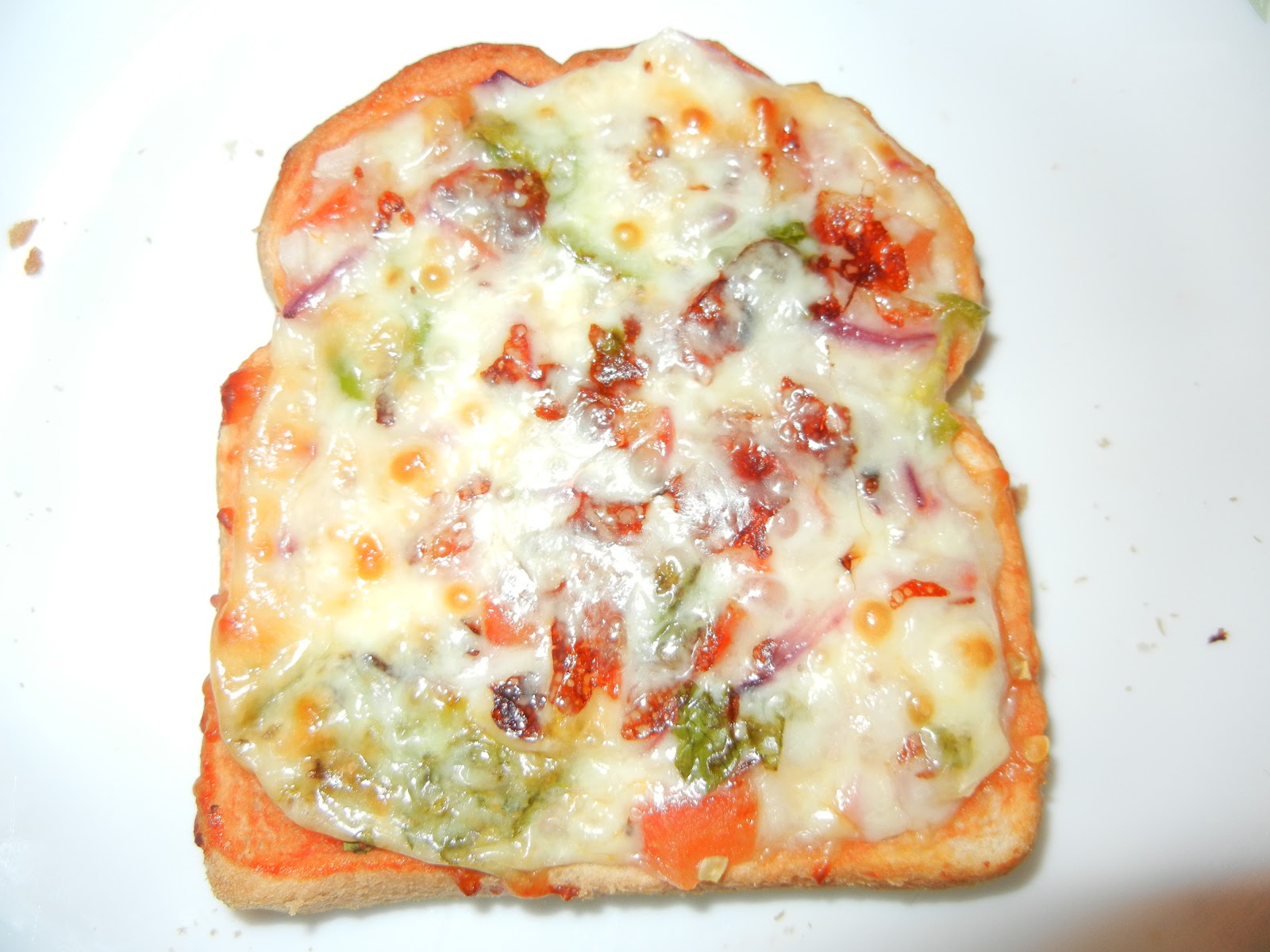 Yashodha's kitchen BREAD PIZZA
