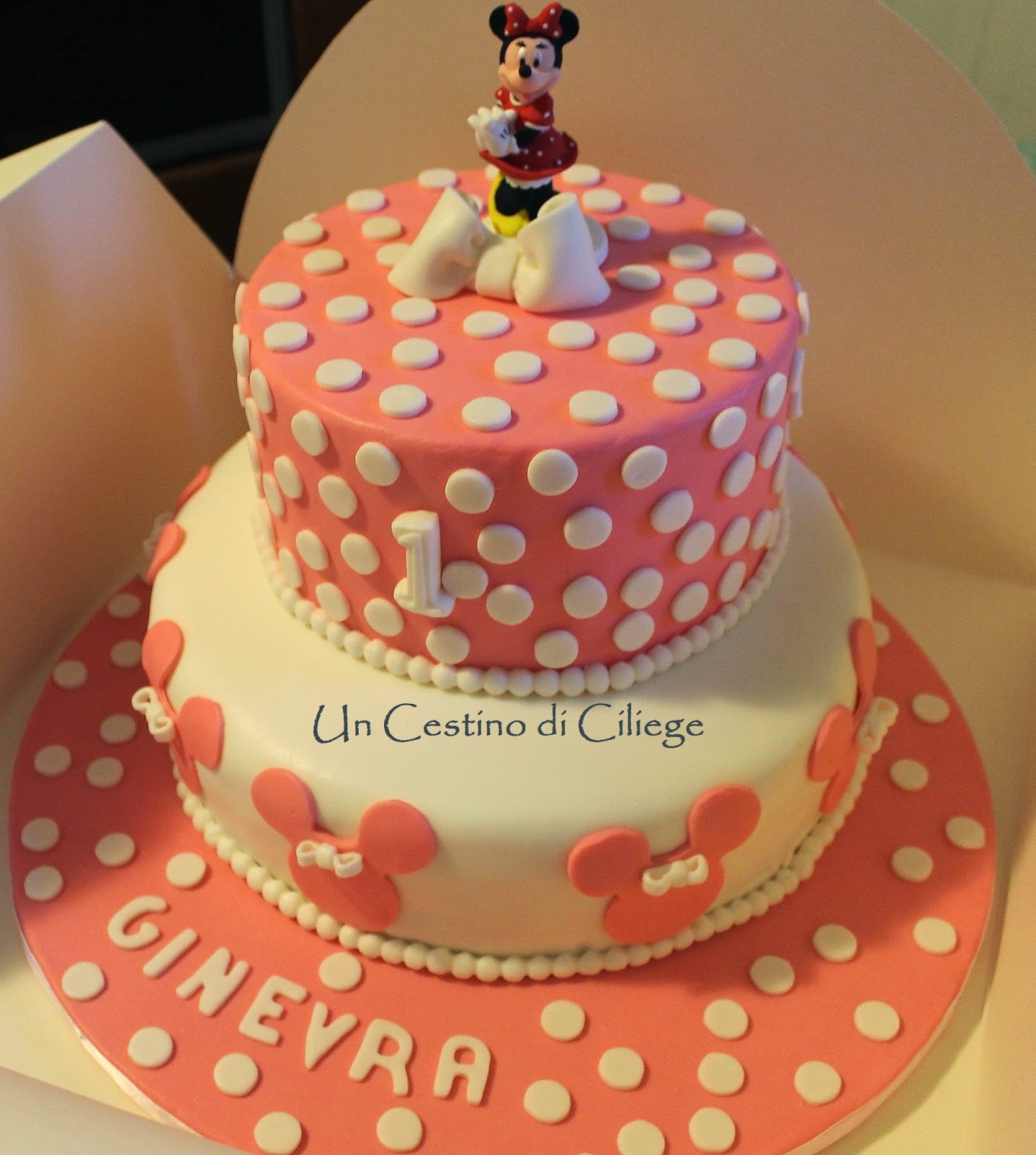 torta minnie per ginevra!