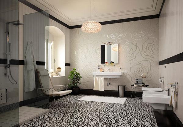 Desain Kamar Mandi Modern dengan Shower Desain Kamar Mandi Modern dengan Shower