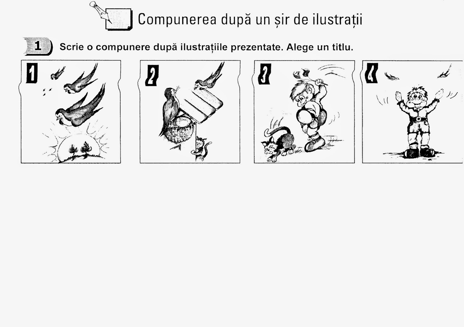 Compunere Dupa Un Sir De Ilustratii Compunere Dupa Un Sir De Ilustratii