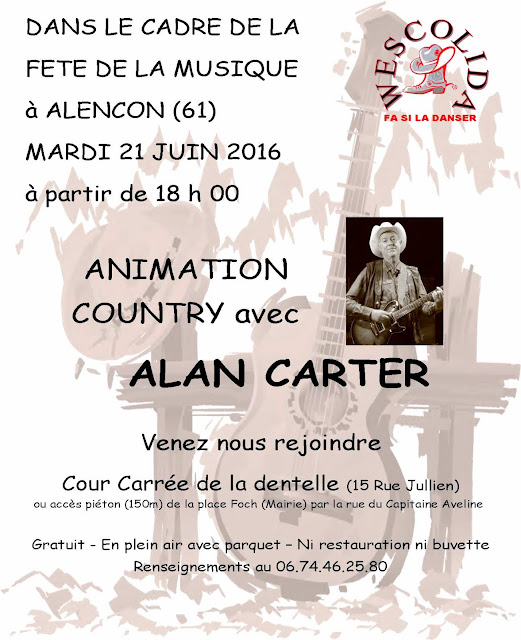 Alan Carter à Alençon