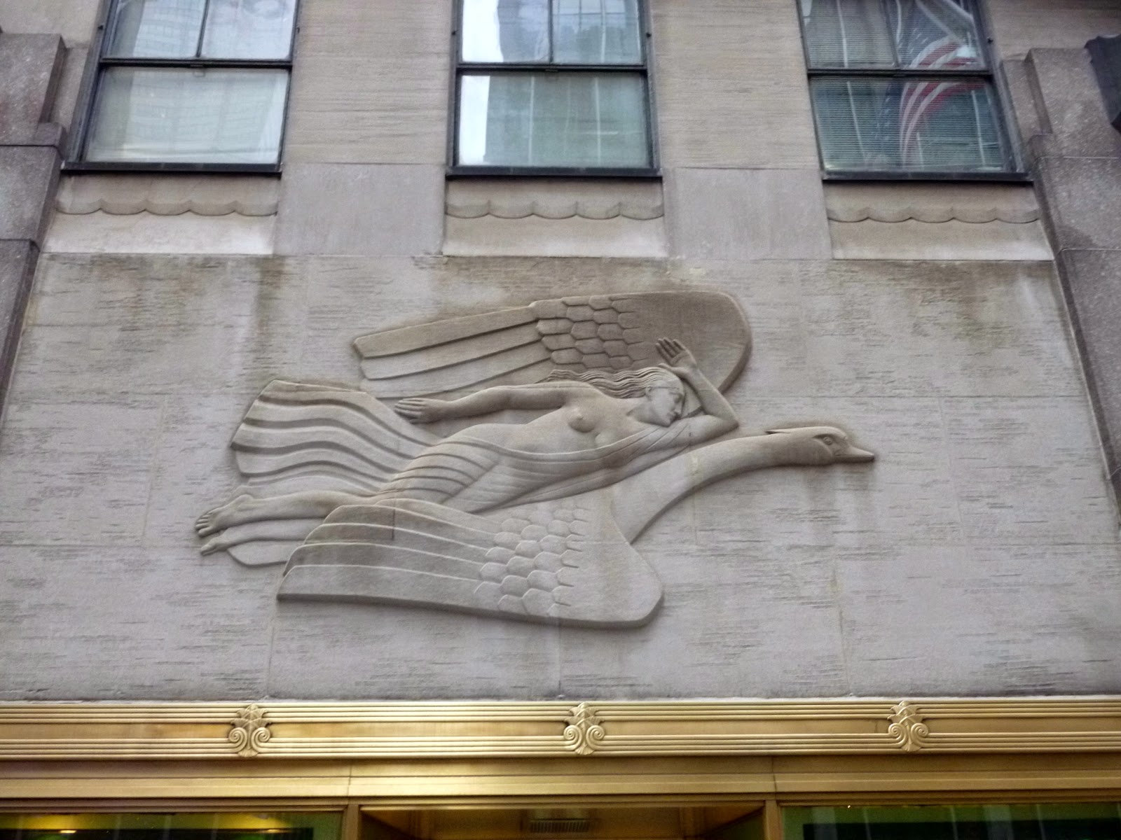 Photoops Art Deco BasRelief Morning, Present, Evening