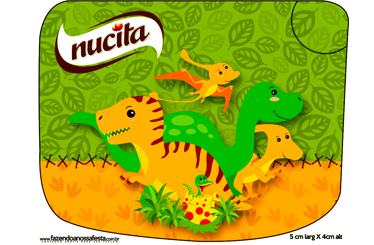 Fiesta de Dinosaurios Etiquetas para Candy Bar de Cumpleaños para Imprimir Gratis. Ideas y