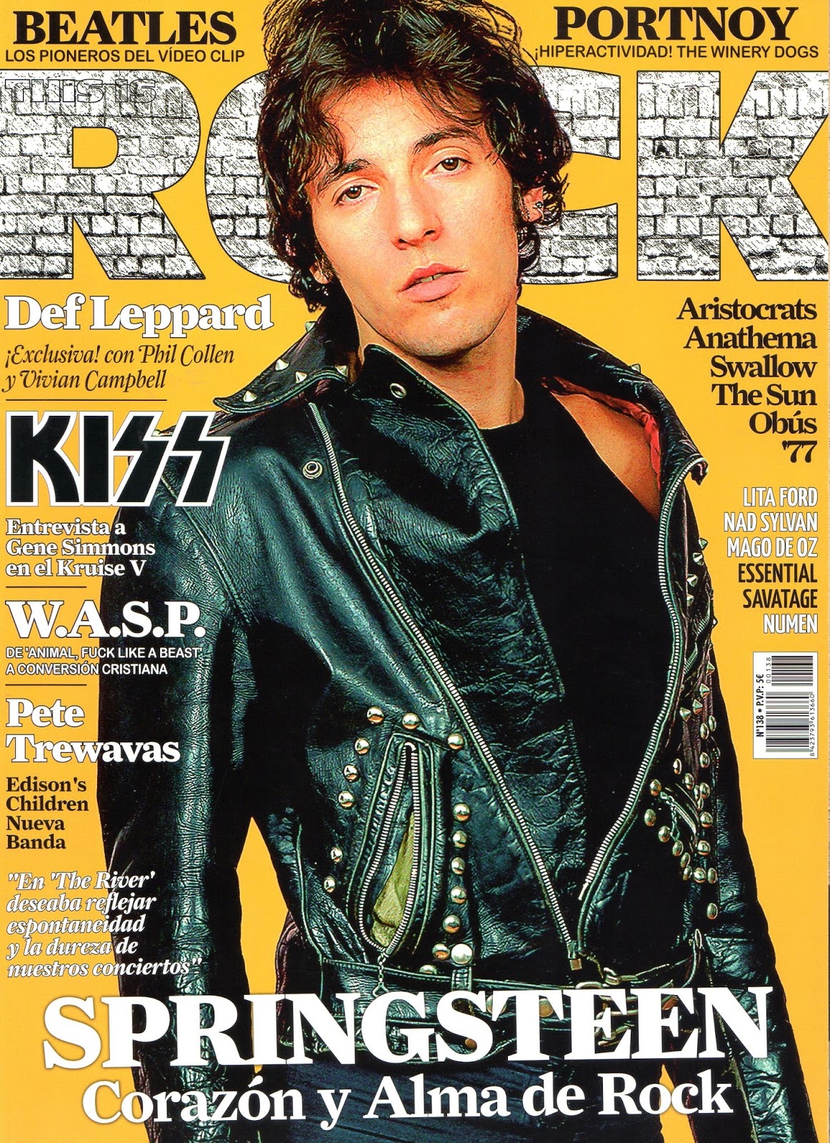 Un blog sobre Bruce Springsteen: Tres revistas musicales españolas (2015)