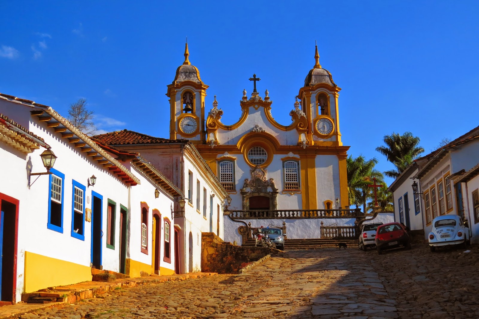 Pé na Estrada Tiradentes Minas Gerais