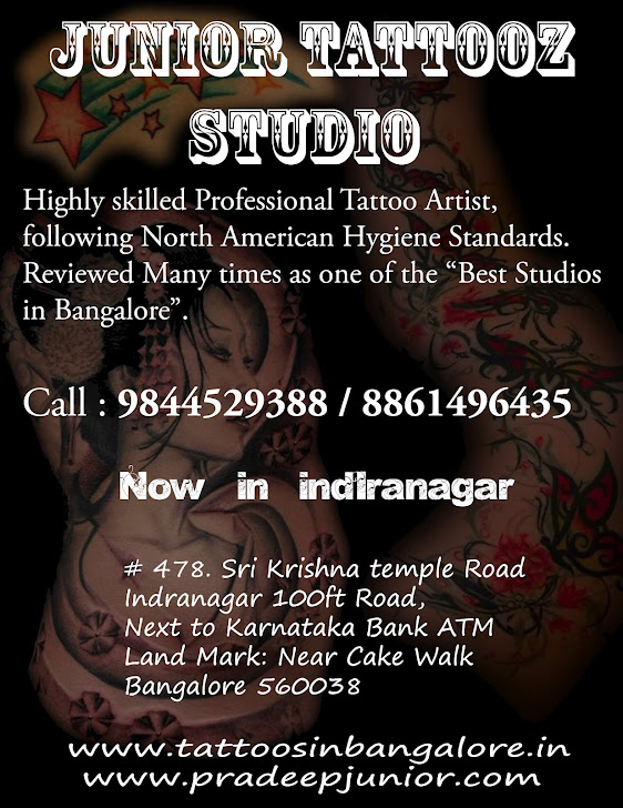 Junior TattoosBest tattoo Artist and Studio in Bangalore by Pradeep