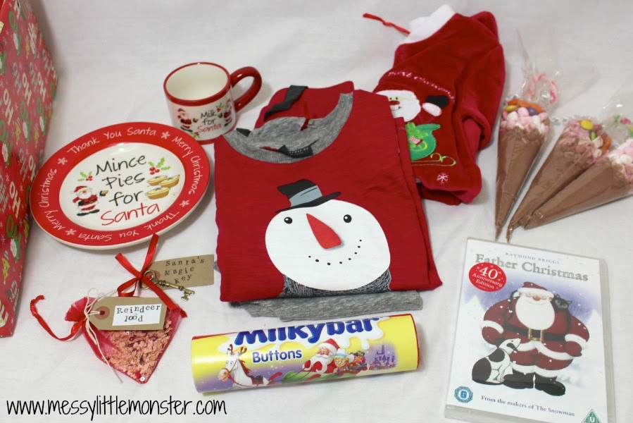 DIY Christmas Eve Box. What do you put in a Christmas eve box? Here is a list of ideas of items to include in a Christmas eve box for kids. 