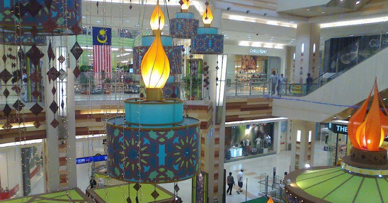 7 Dekorasi Hari Raya yang Meriah Di Shopping Mall Utama Malaysia