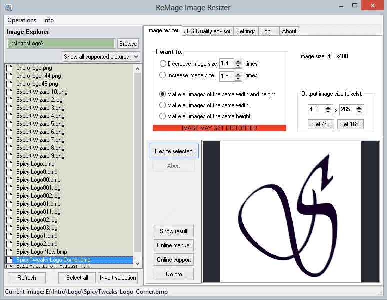 Resize Multiple Images at Once in Windows Resize Multiple Images at Once in Windows