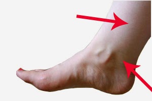 ankle acupressure point for lose fat