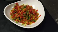 Chopped bell peppers food recipe dinner ideas