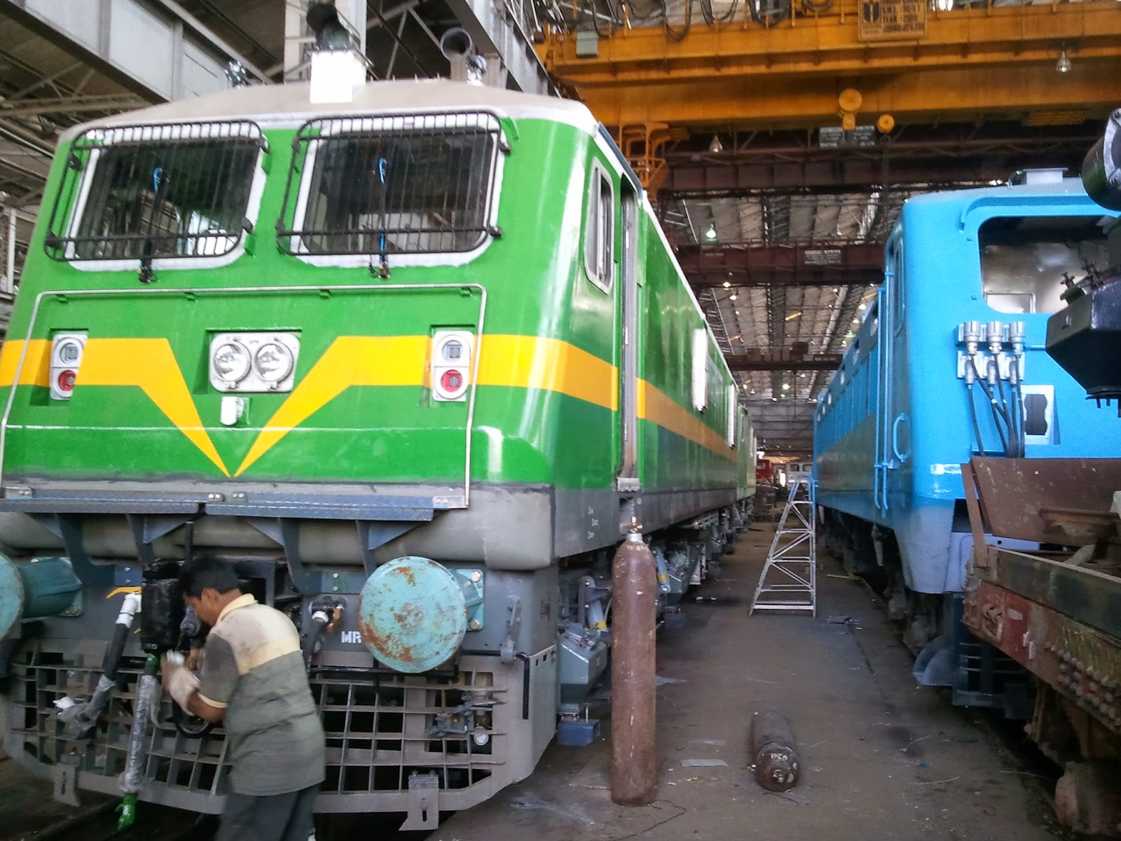 On top of the world! In the world’s largest factory once
