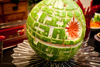 Death Star watermelon