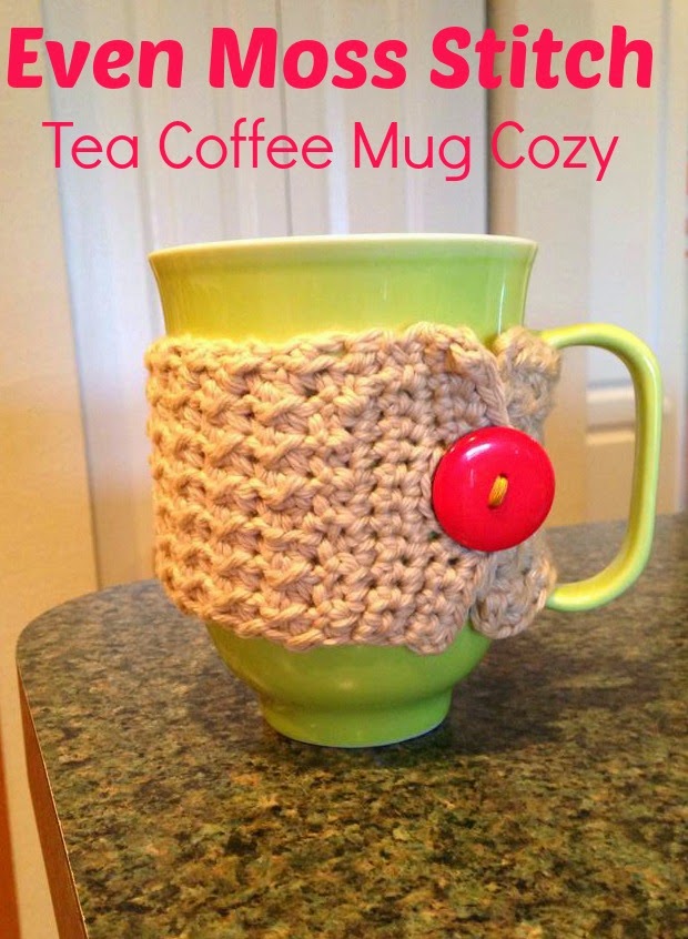 Crochet Coffee Mug Cozy Tutorial