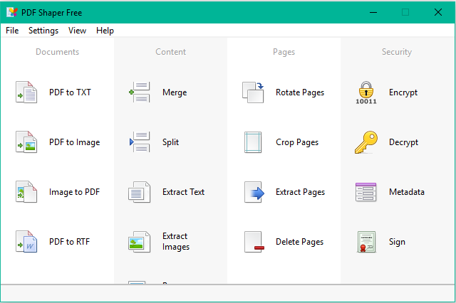 تحميل برنامج PDF Shaper Free لتحرير وتعديل ملفات بي دي إف للويندوز