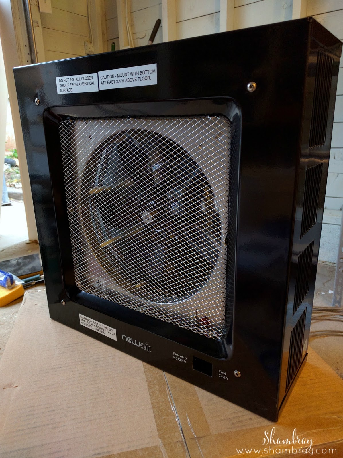 Shambray Review of the NewAir G80 Garage Heater