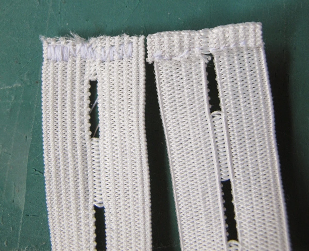 Using Buttonhole / Adjustable Elastic in the Potato Chip Skirt or other