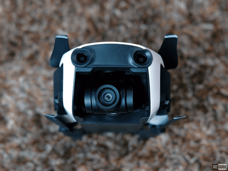 Two guidance sensors and the 4K gimbal camera Two guidance sensors and the 4K gimbal camera