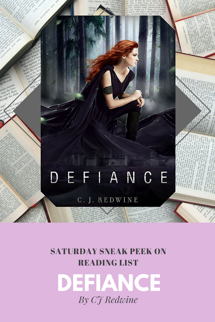 Defiance by CJ Redwine a sneak peek on Reading List