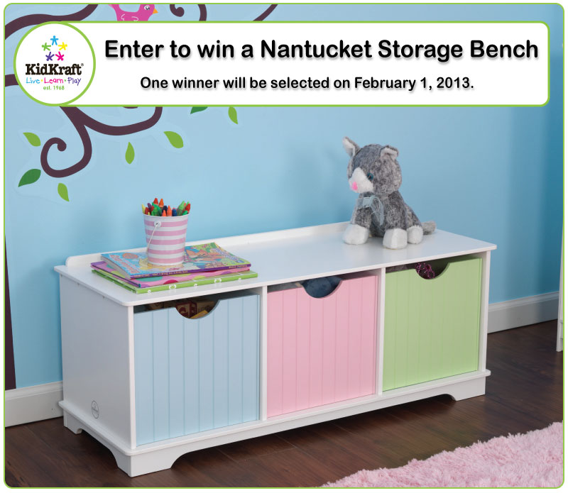 KidKraft Toys & Furniture Win a Nantucket Storage Bench